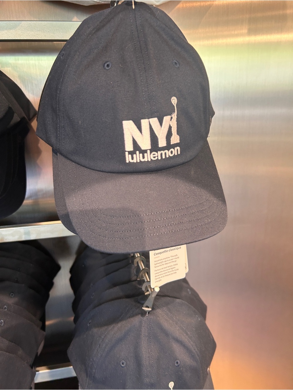 lululemon athletica Navy & White NY Logo Baseball Cap